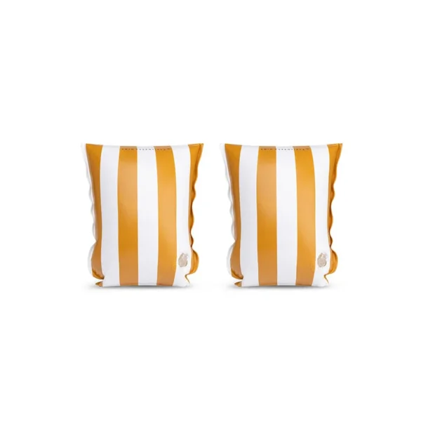 Swim Essentials Flow | Bruin/Witte Zwembandjes 2-6 jaar