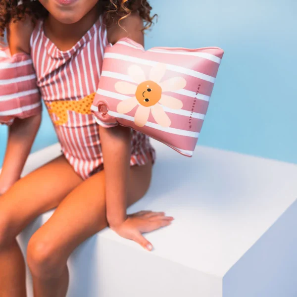 Swim Essentials Daisy Flower | Paarse Zwembandjes 2-6 jaar